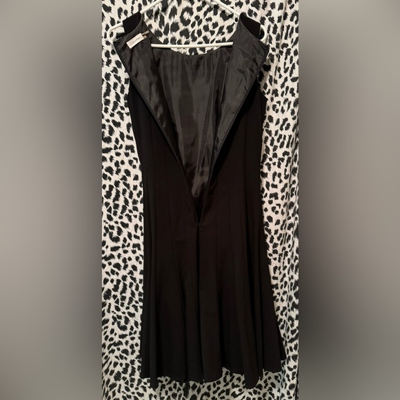 Only worn once black, Calvin Klein midi dress - Picture 6 of 9